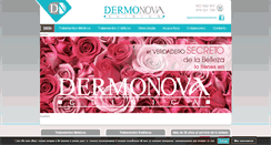 Desktop Screenshot of dermonova.com